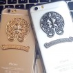 Magic Hearts TPU Gel Case Cover for iPhone 5/5S/SE Gold / Silver 