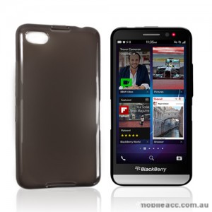 TPU Gel Case Cover for BlackBerry Z30 - Black