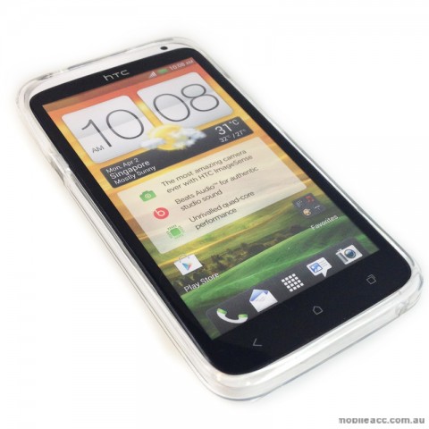 Soft TPU Gel Case for HTC One X - Clear