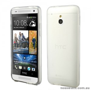 TPU Gel Case Cover for HTC One Mini M4 - Clear