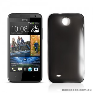 TPU Gel Case Cover for HTC Desire 300 - Black