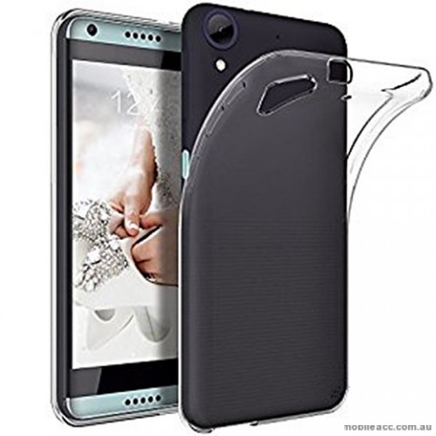 Soft TPU Back Case for HTC Desire 650 - Clear