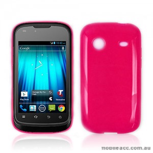 TPU Gel Case for Telstra Pulse ZTE T790 - Hot Pink