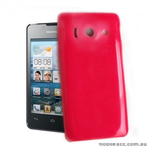TPU Gel Case for Telstra Huawei Ascend Y300 - Hot Pink