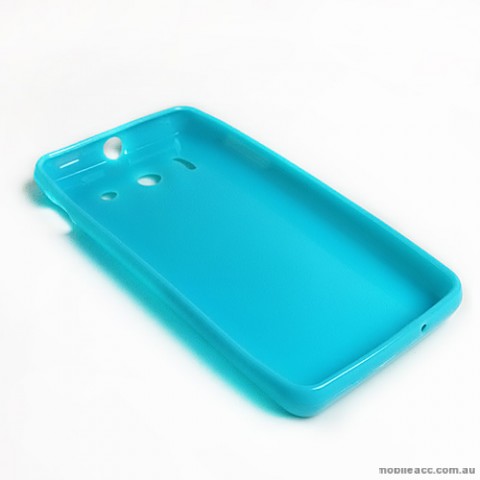 TPU Gel Case for Telstra Huawei Ascend Y300 - Blue