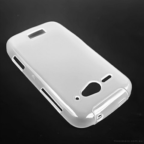 TPU Gel Case Cover for Telstra Dave T83 × 2- Clear