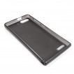 TPU Gel Case Cover for Huawei Ascend G6 - Smoke Black