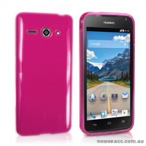 TPU Gel Case Cover for Huawei Ascend Y530 - Hot Pink