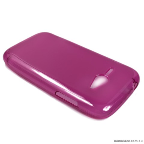 Telstra Evolution T80 TPU Gel Case Cover - Hot Pink