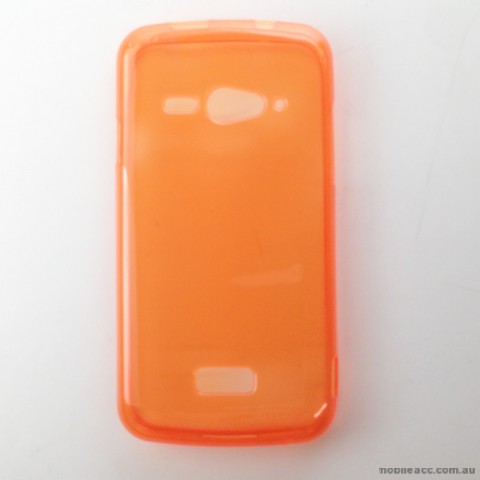 2X TPU Gel Case for Telstra ZTE Tough Max T84  Orange