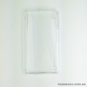 TPU Gel Case Cover for Huawei Ascend P6 Clear