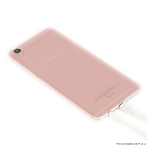 TPU Gel Case Cover For Oppo R9 - Clear