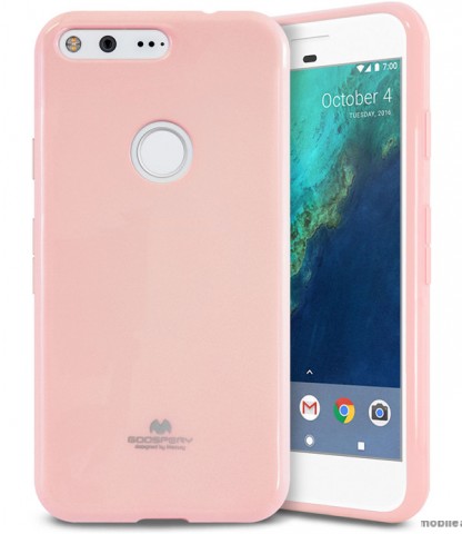 Korean Mercury Pearl iSkin TPU For Google Pixel - Baby Pink