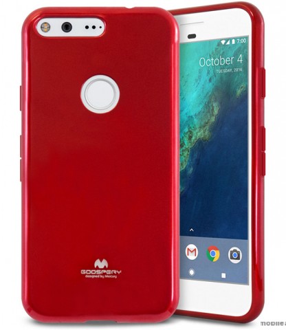 Korean Mercury Pearl iSkin TPU For Google Pixel XL - Red