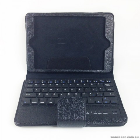 Bluetooth Keyboard Synthetic Leather Case for iPad mini