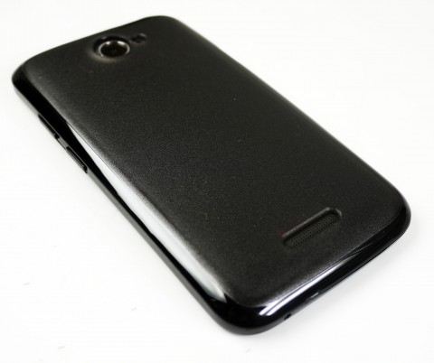TPU   PC Back Case for HTC One X - Black
