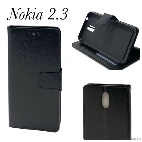 Wallet Pouch Cover for Nokia 2.3  Blk