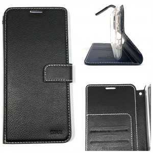 Genuine Molancano ISSUE Diary Stand Wallet Case For Samsung A91 6.7 inch  BLK