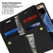 Mercury Mansoor Diary Double Sided Wallet Case for Samsung Galaxy S7 Black