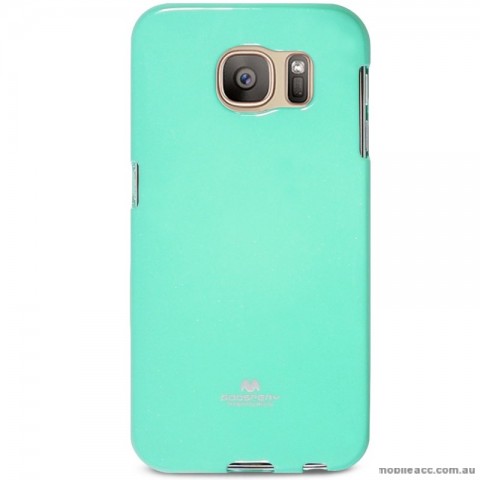 Mercury Pearl TPU Jelly Case for Samsung Galaxy S7 Mint