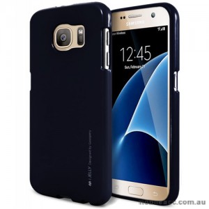 Mercury Goospery iJelly Gel Case For Samsung Galaxy S7 - Black