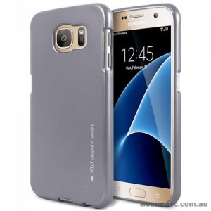 Mercury Goospery iJelly Gel Case For Samsung Galaxy S7 - Dark Grey