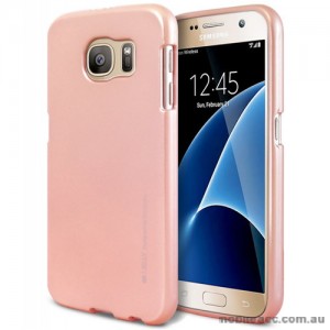 Mercury Goospery iJelly Gel Case For Samsung Galaxy S7 - Rose Gold