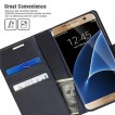 Mercury Blue Moon Diary Wallet Case for Samsung Galaxy S7 Edge Navy 