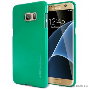 Mercury Goospery iJelly Gel Case For Samsung Galaxy S7 Edge - Green