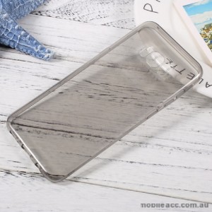 Soft TPU Gel Jelly Case For Samsung Galaxy S8 Dark Grey