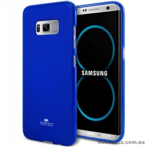 Mercury Pearl TPU Jelly Case for Samsung Galaxy S8 Royal Blue