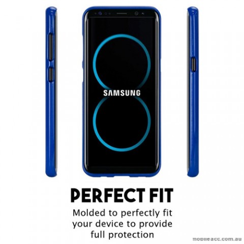 Mercury Pearl TPU Jelly Case for Samsung Galaxy S8 Royal Blue