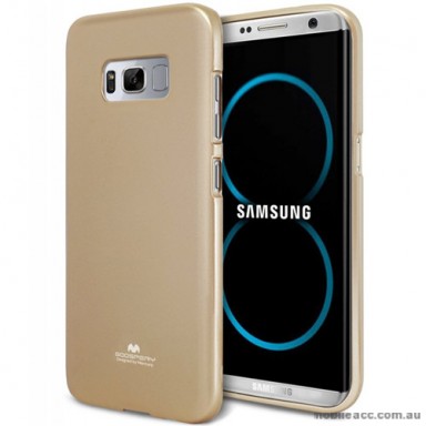 Mercury Pearl TPU Jelly Case for Samsung Galaxy S8 Gold