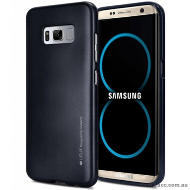 Mercury Goospery iJelly Gel Case For Samsung Galaxy S8 Navy/Black 