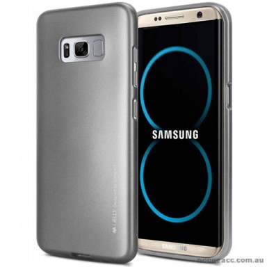 Mercury Goospery iJelly Gel Case For Samsung Galaxy S8 Grey