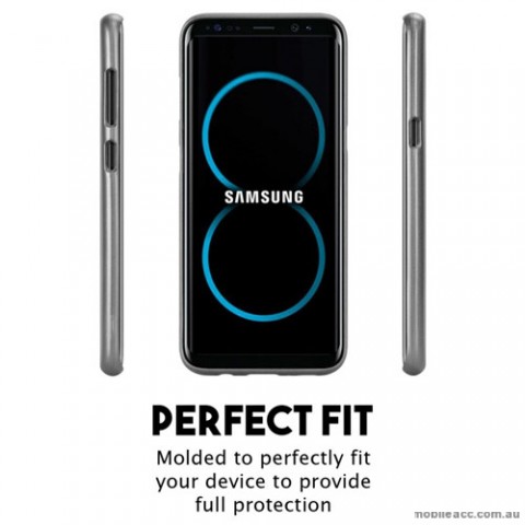 Mercury Goospery iJelly Gel Case For Samsung Galaxy S8 Grey