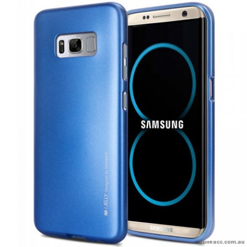 Mercury Goospery iJelly Gel Case For Samsung Galaxy S8 Royal Blue