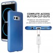 Mercury Goospery iJelly Gel Case For Samsung Galaxy S8 Royal Blue