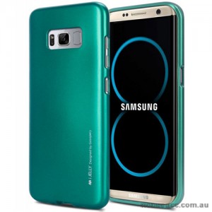 Mercury Goospery iJelly Gel Case For Samsung Galaxy S8 Green 