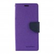 Korean Mercury Fancy Diary Wallet Case For Samsung Galaxy S8 - Purple