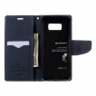 Korean Mercury Fancy Diary Wallet Case For Samsung Galaxy S8 - Mint
