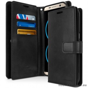 Mercury Mansoor Diary Double Sided Wallet Case for Samsung Galaxy S8 Black