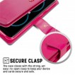 Mercury Mansoor Diary Double Sided Wallet Case for Samsung Galaxy S8 Hot Pink