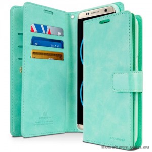 Mercury Mansoor Diary Double Sided Wallet Case for Samsung Galaxy S8 Mint