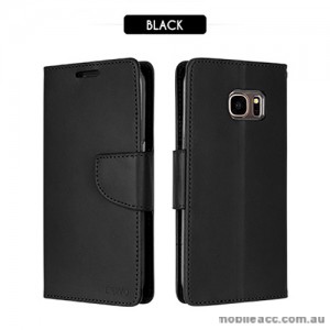 Mercury Goospery Bravo Diary Wallet Case For Samsung Galaxy S8 Plus - Black