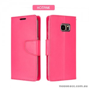 Mercury Goospery Bravo Diary Wallet Case For Samsung Galaxy S8 Hot Pink
