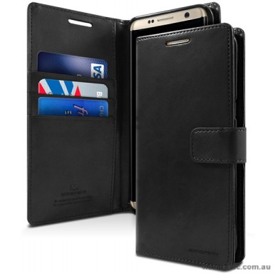 Mercury Blue Moon Diary Wallet Case for Samsung Galaxy S8 Black