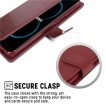 Mercury Blue Moon Diary Wallet Case for Samsung Galaxy S8 Ruby Wine