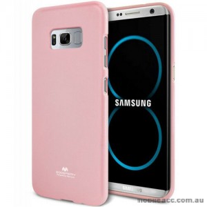 Mercury Pearl TPU Jelly Case for Samsung Galaxy S8 Plus Light Pink