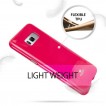 Mercury Pearl TPU Jelly Case for Samsung Galaxy S8 Plus Hot Pink